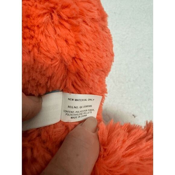 The Manhattan Toy Company OCTOPUS Coral & Blue Cuddly Soft Plush Doll 11" - Picture 9 of 12